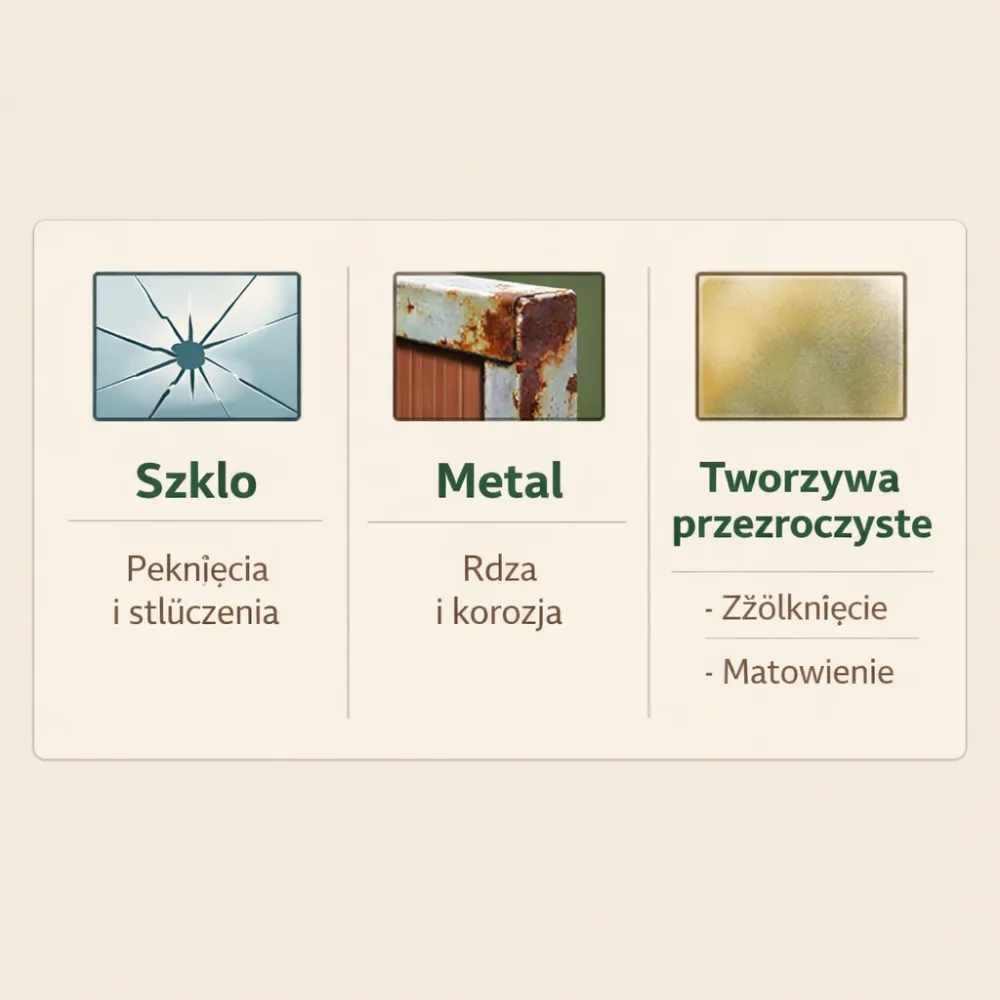 Rizika materiálů solárních hřbitovních svíček: UV, vlhkost, teplota a doprava
